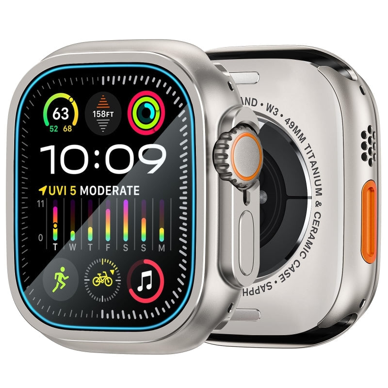 Apple Watch Ultra 2/1 49mm Polished Metal Case For Everyday Use