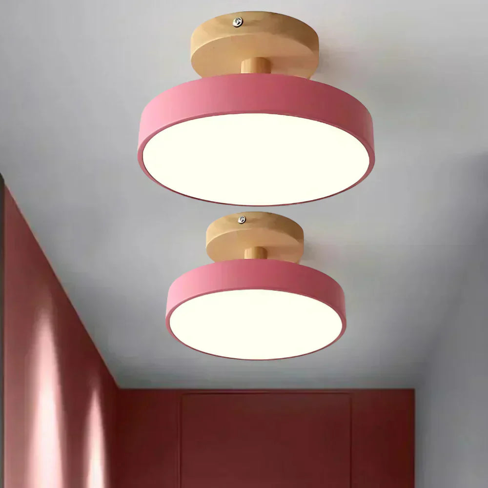 Plafoniera LED Moderna Compatta NovaLux con Luce Calda