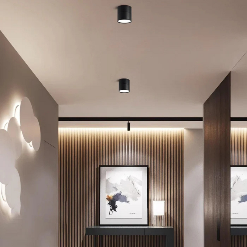 NovaLux Radius Lampada da Soffitto LED Regolabile con Testa Rotante