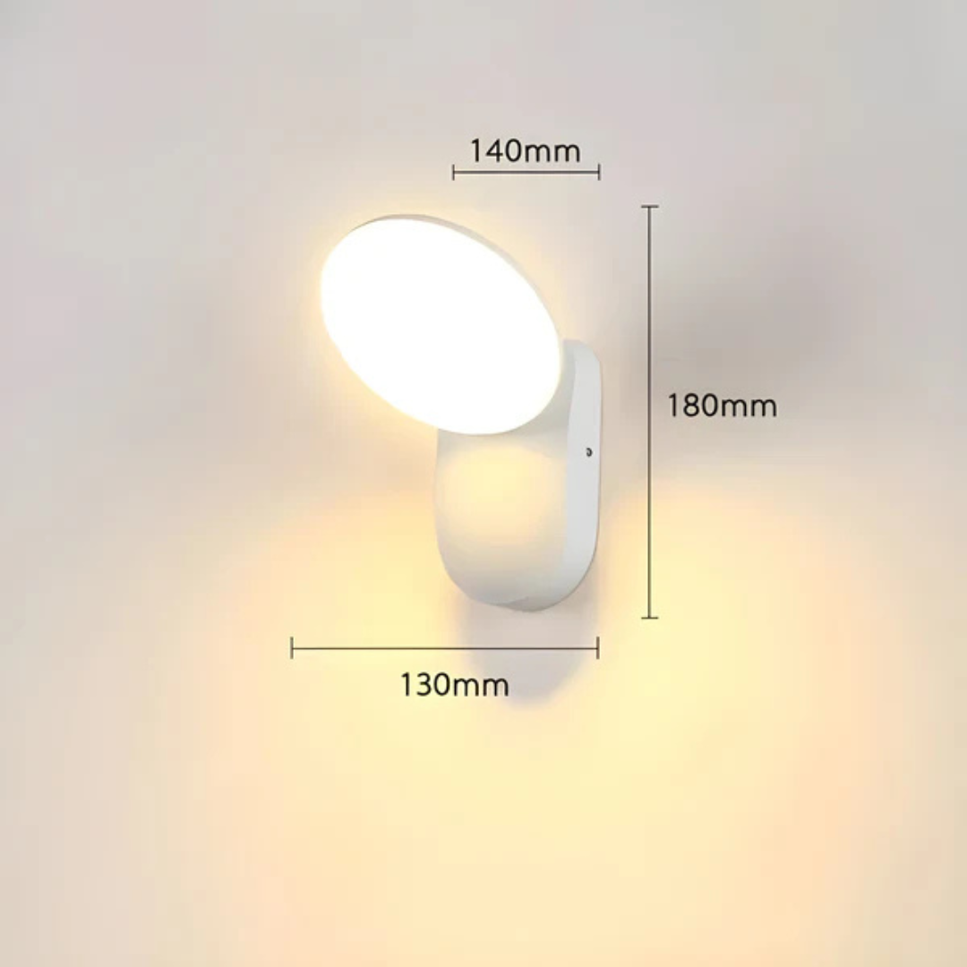מנורת חיישן חיצונית עמידה למים אסטרגארד LED לשיפור אבטחת הבית