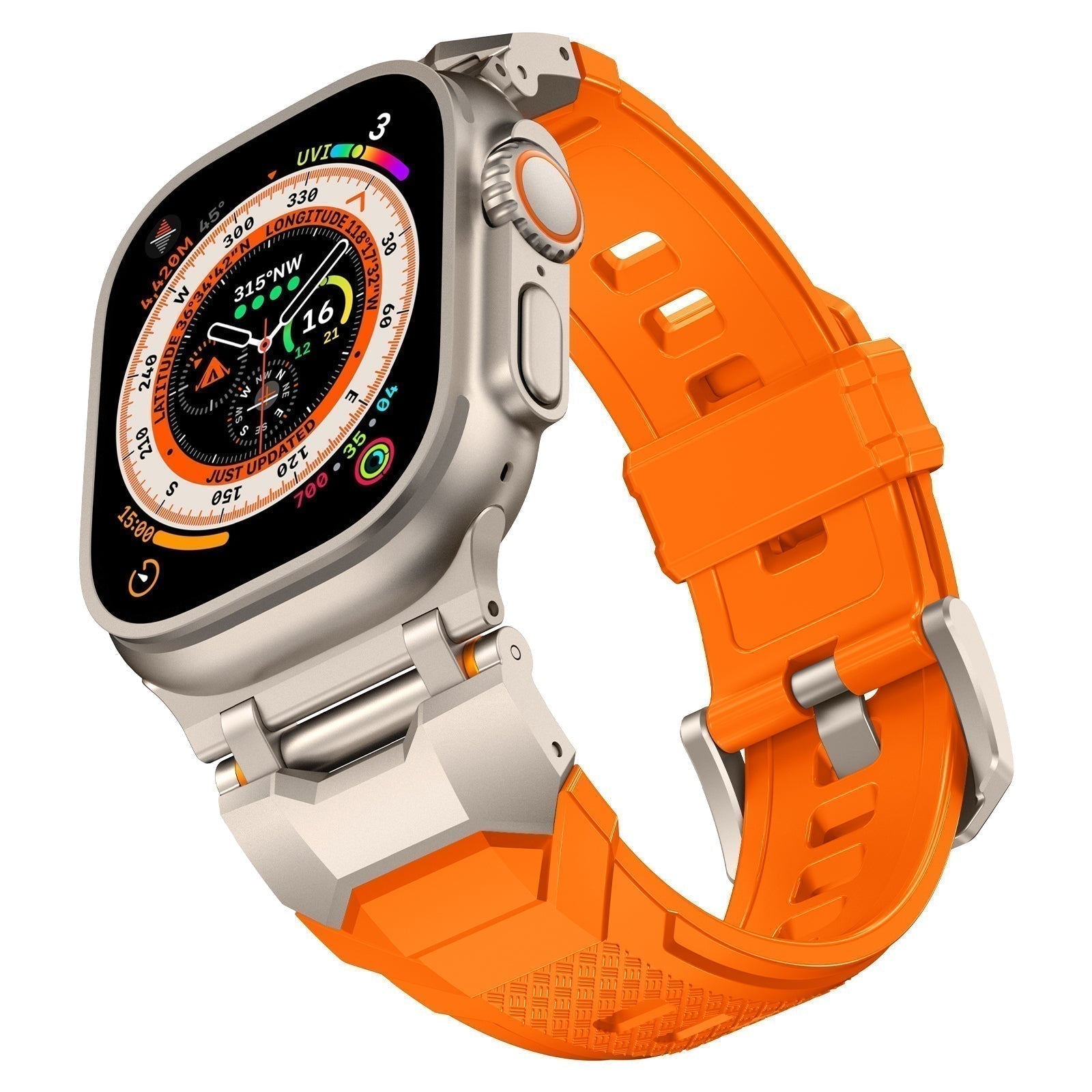 Correia Desportiva Durável NovaFlex FKM para Apple Watch
