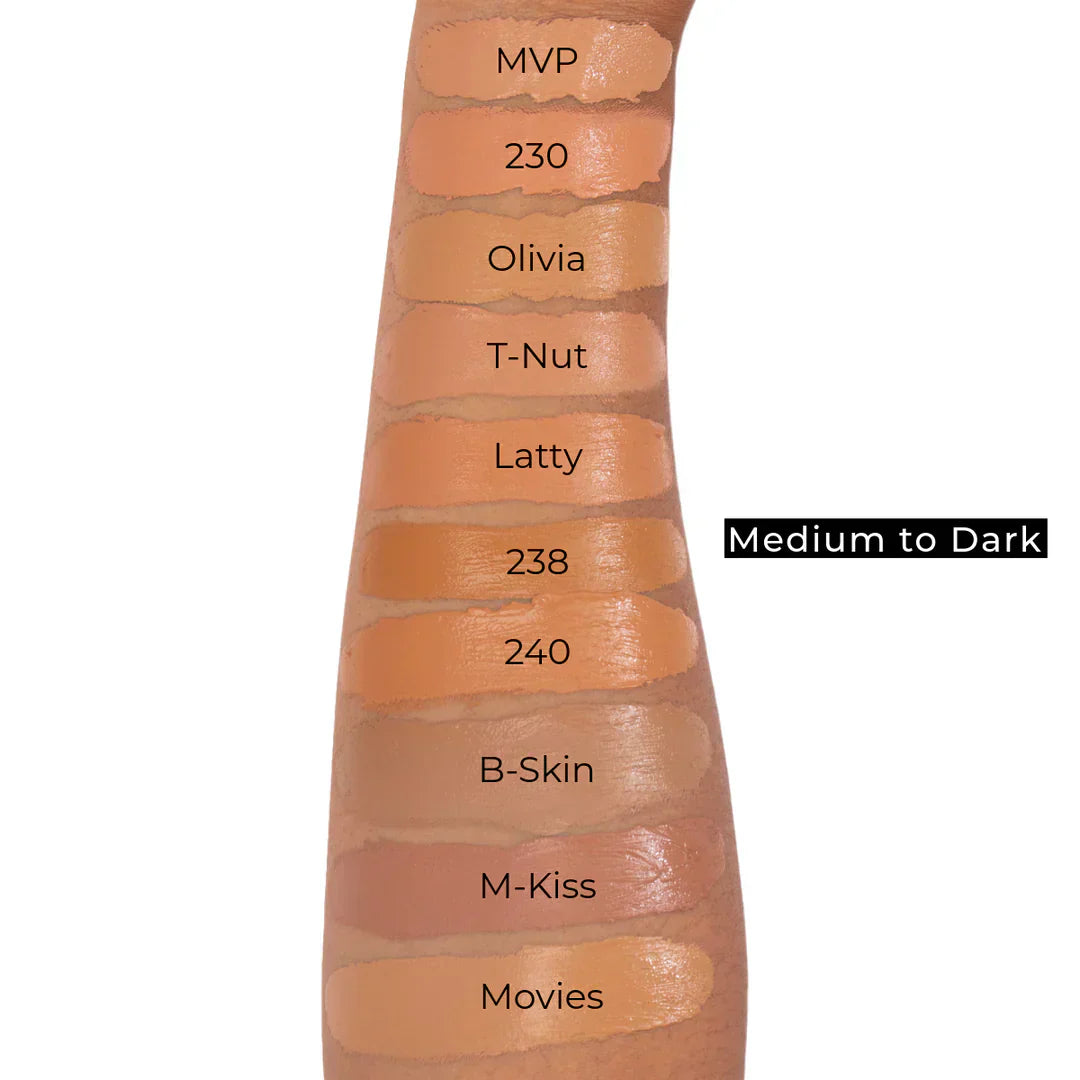 Forty Shades Concealer Kollektion mit cremigem Finish