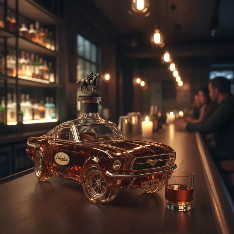 OutlawFlask | Limited Edition Bronco Whiskey Bottle