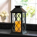 LumiCrest Vintage Solar Lantern For Lawn, Patio Or Fence