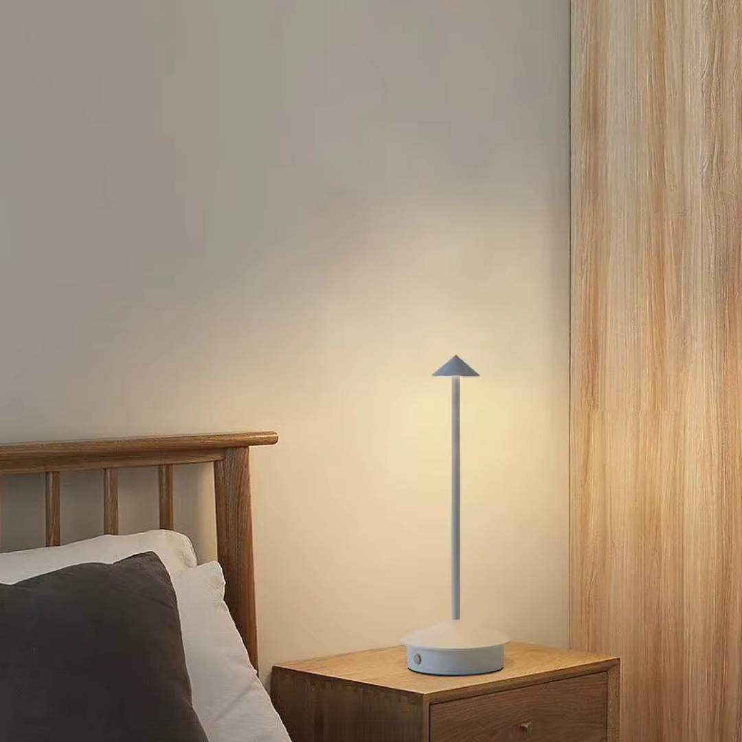 LumaNest Cordless Waterproof Dimmable LED Table Lamp With USB-C Rechargeable