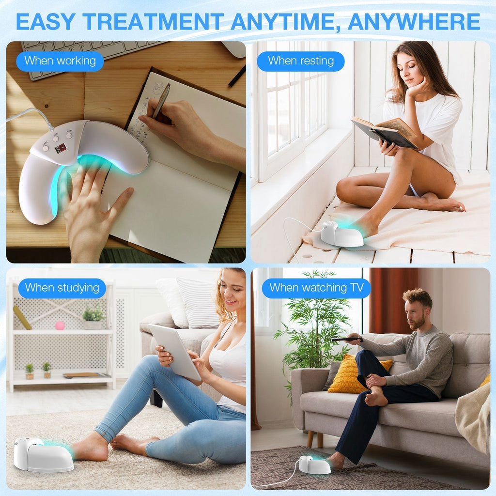 Toenail Light Therapy Device For At Home Nail Care