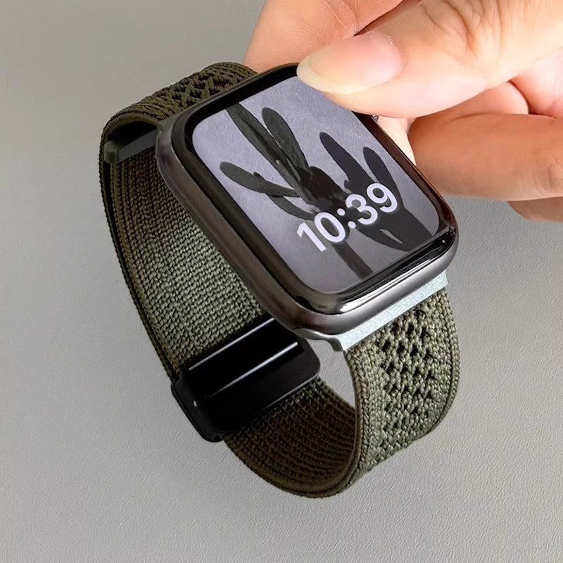 AirWeave nät nylonrem med magnetlås för Apple Watch