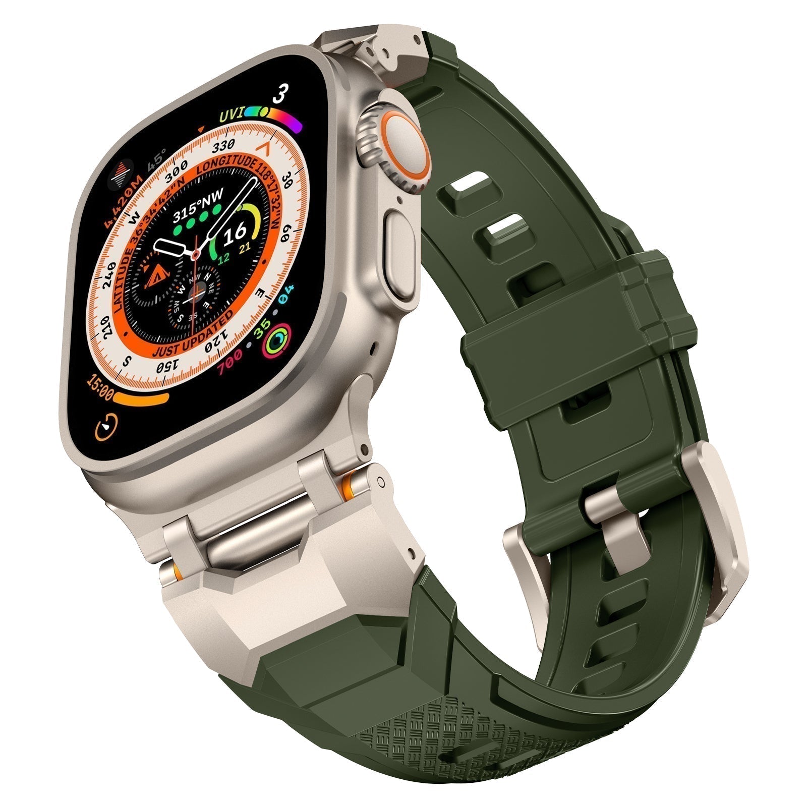 Correia Desportiva Durável NovaFlex FKM para Apple Watch