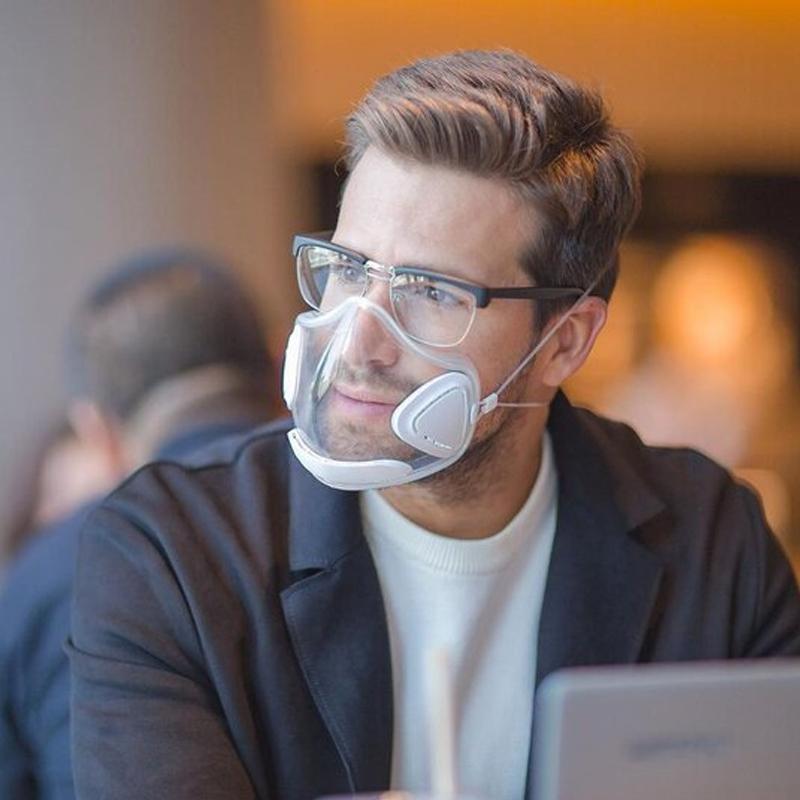 درع وجه شفاف كريستالي مع راحة يومية ورؤية واضحة حادة