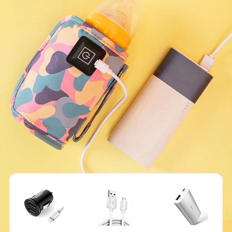 CosySip USB Şişe Isıtıcı - Hareket Halindeki Yoğun Ebeveynler İçin Süt Isıtıcı