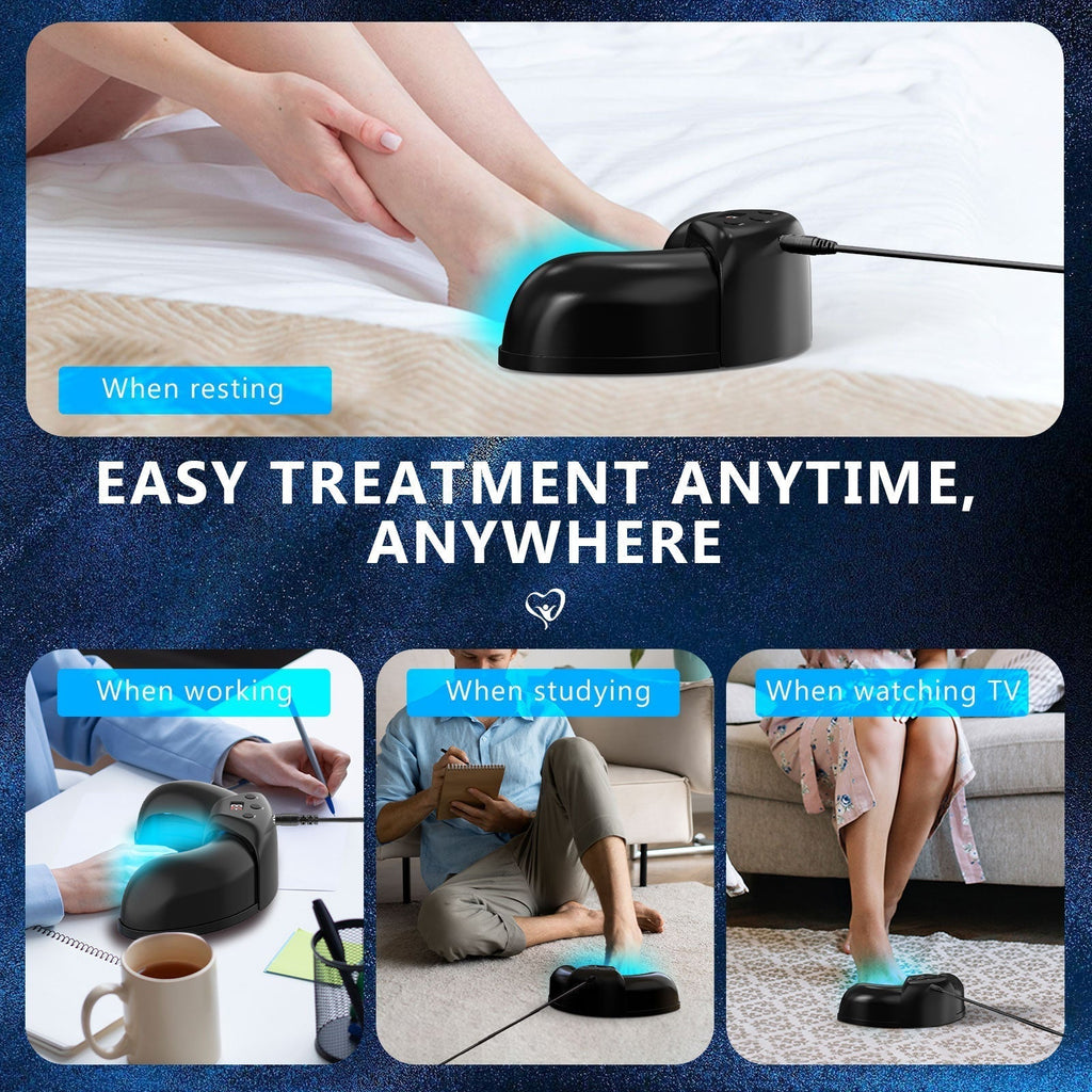 Multi Nail LED Light Therapy Device For Toenail Care
