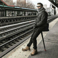 Compact Portable Folding Chair For Queuing, Travel, And Events