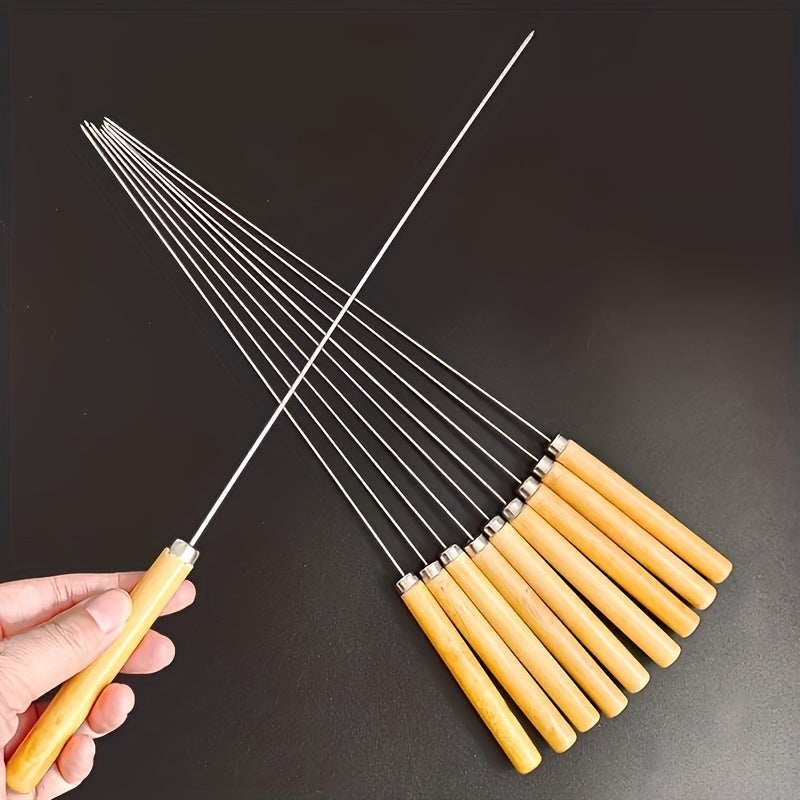SkewerPro Edelstahl-Grillspieße für sicheres und gleichmäßiges Grillen