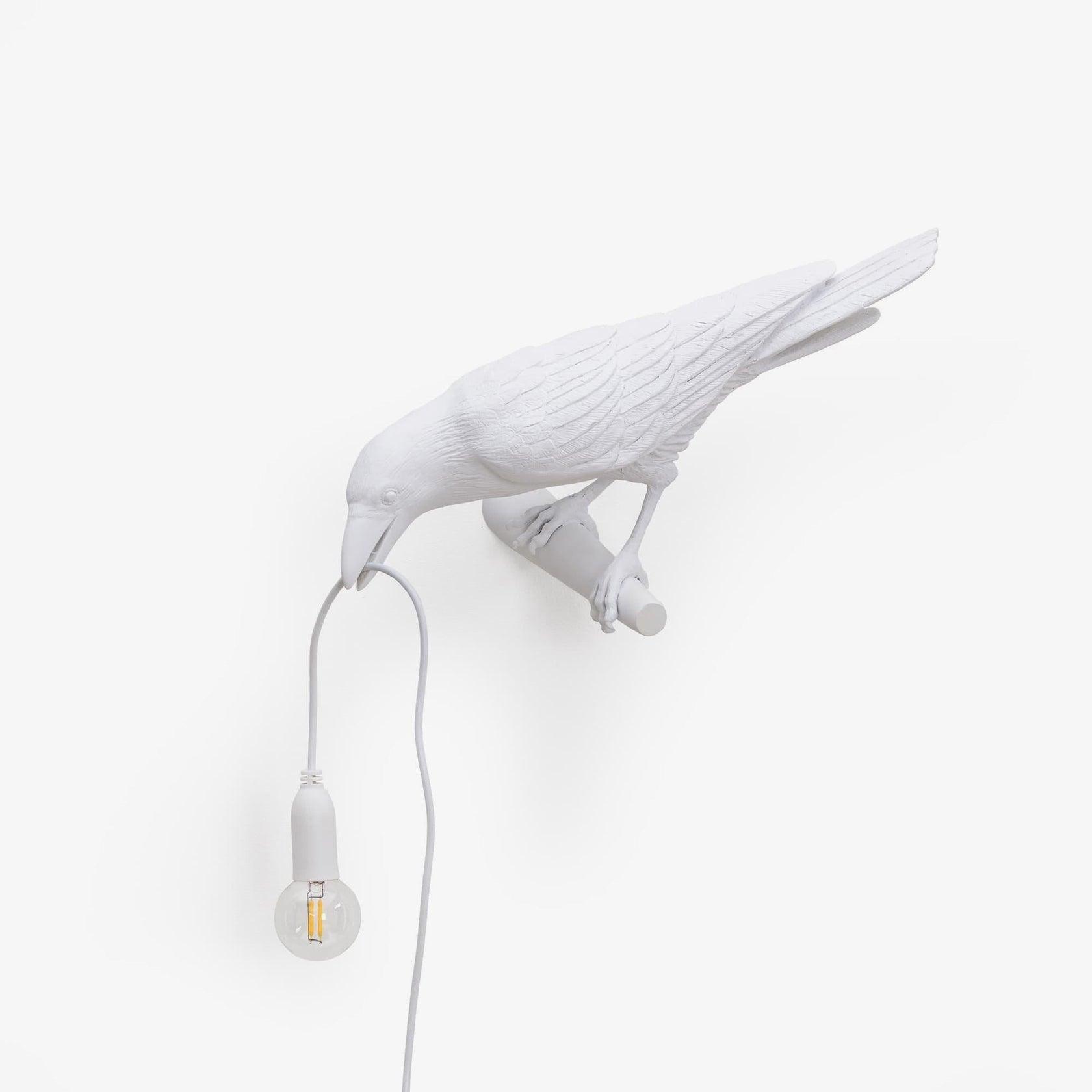 Vogelwandlamp voor woondecoratie met zacht sfeervol accentlicht