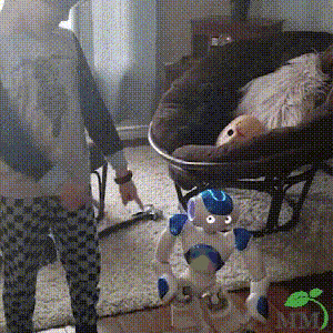 Robot per bambini ThinkBot con controllo gestuale che balla e parla, ricaricabile