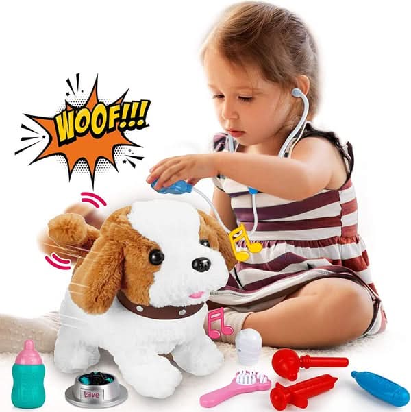 Pluszowy piesek Cuddle Pup, interaktywny, realistyczny towarzysz zabaw