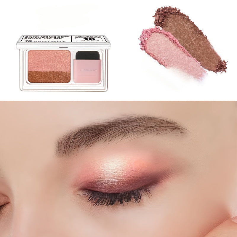 Glamista Waterproof Shadow Palette With Long-Lasting Color, 5-8 Shades