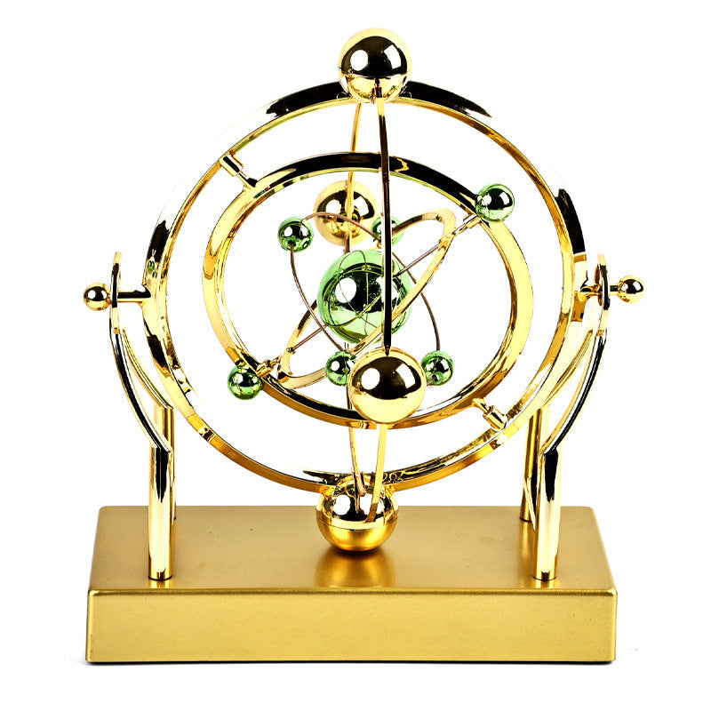 OrbitMotion dekorativ pendul med evig svingning til hjem og kontor display