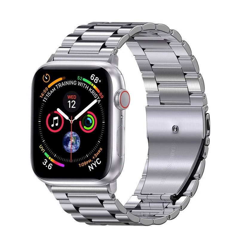 NovaBand rustfrit stål urrem til Apple Watch, justerbar