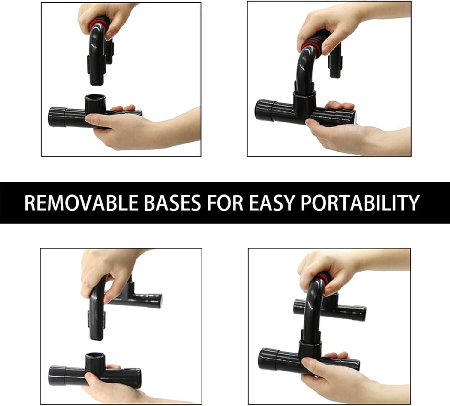 Barras de Flexão Ergonómicas PivotFlex para Fitness Doméstico Amigo das Articulações