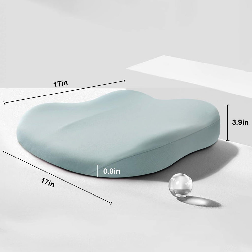 Coussin rehausseur de voiture en mousse à mémoire de forme RaiseSit pour un confort ergonomique amélioré