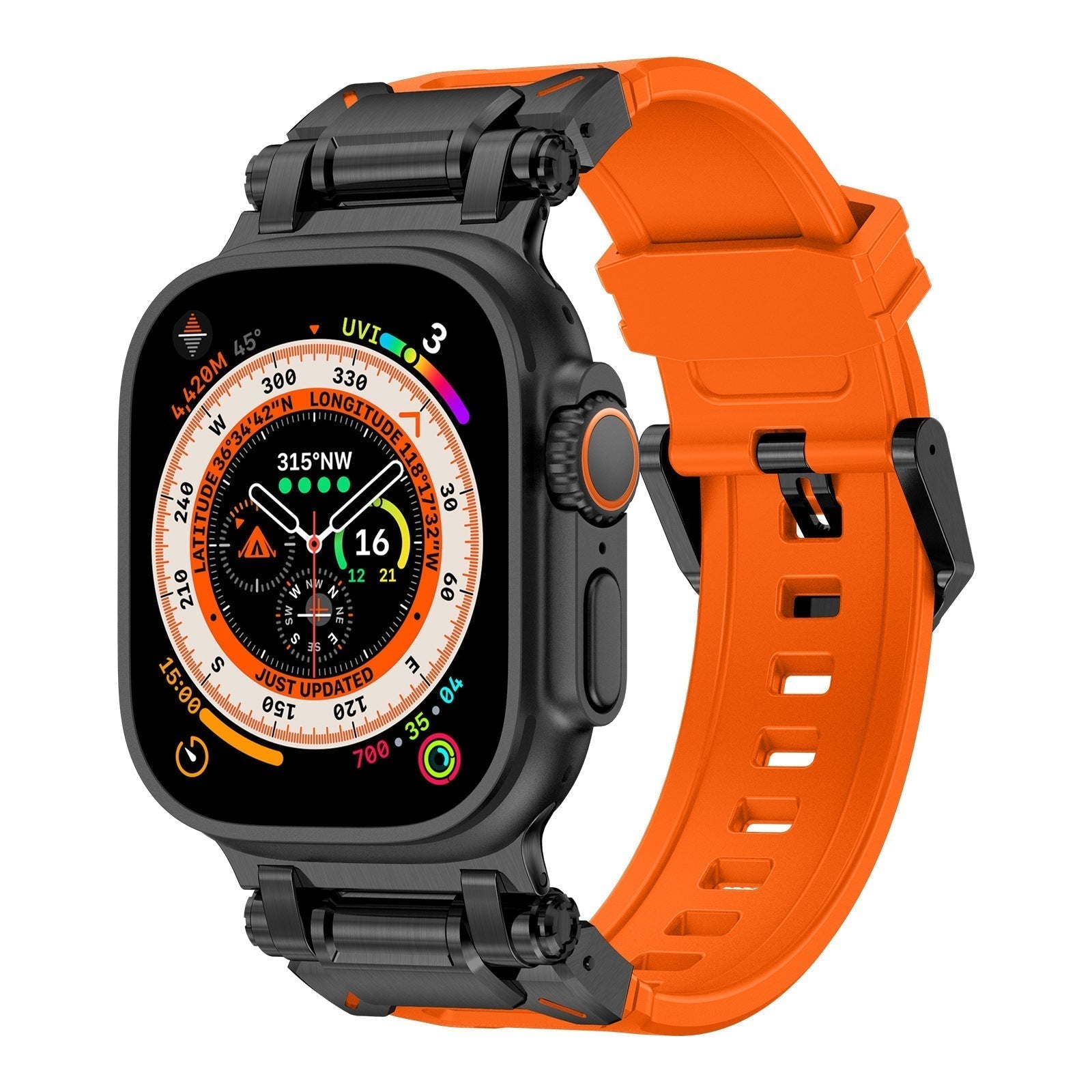 Náhradní silikonový řemínek pro Apple Watch Series pro pohodlné každodenní nošení