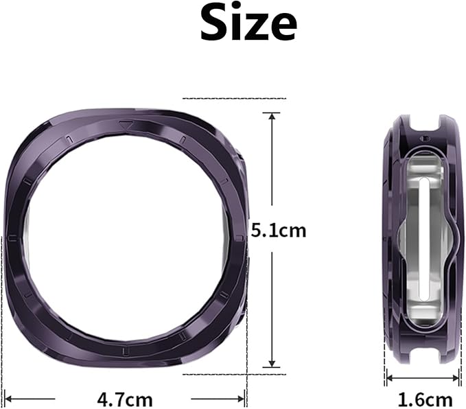 غطاء AeroShield مجوف من TPU لساعه Galaxy Watch 7 Ultra