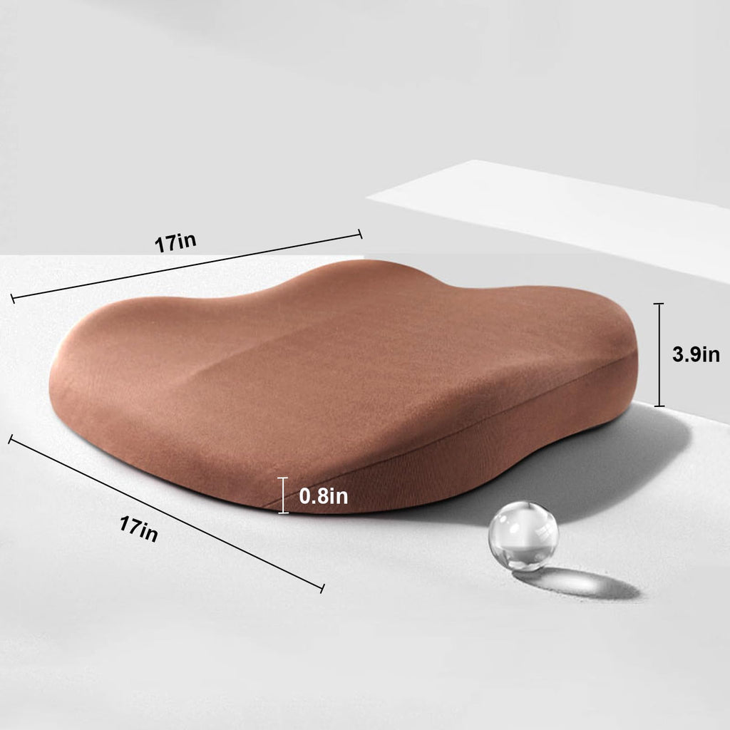 Coussin rehausseur de voiture en mousse à mémoire de forme RaiseSit pour un confort ergonomique amélioré