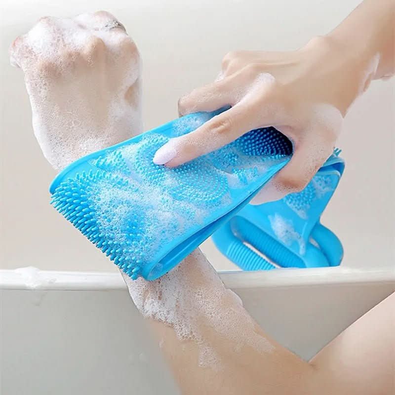 Spazzola Esfoliante per il Corpo in Silicone AuraFlex per una Pelle Radiosa Tutti i Tipi di Pelle