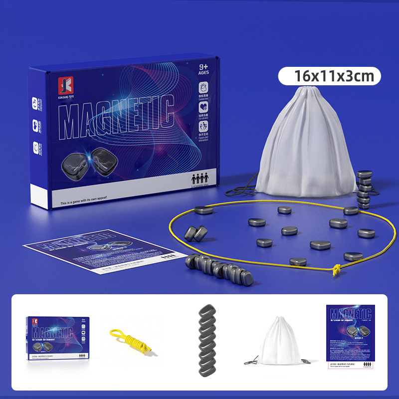 BrightMind Portable Magnetic Chess Set For Kids Learning Aid