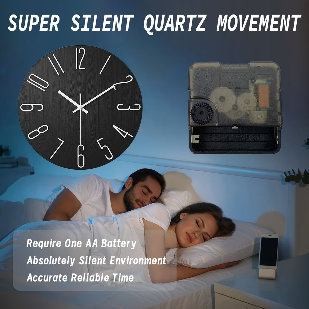 Oaktide modern falióra fa hatással és csendes szerkezettel