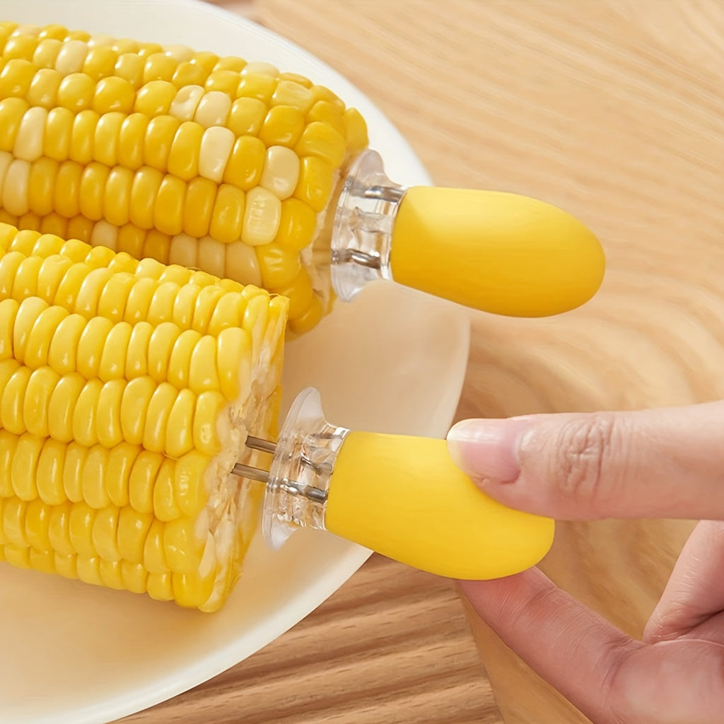 CornGrip ruostumattoman teräksen tarjoilutikut turvalliseen ja helppoon grillaamiseen