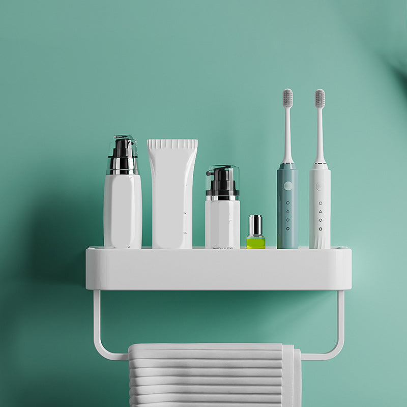 Kit de herrajes moderno para organizador de baño de aluminio para baños domésticos