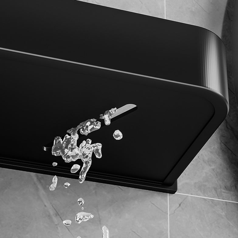 Kit de herrajes moderno para organizador de baño de aluminio para baños domésticos