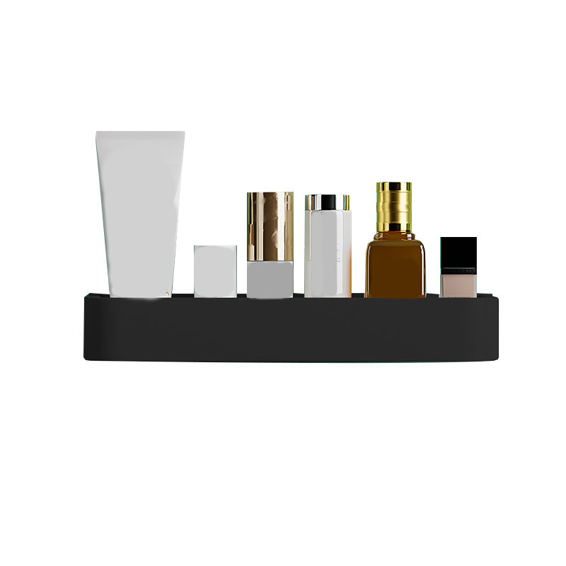 Kit de herrajes moderno para organizador de baño de aluminio para baños domésticos