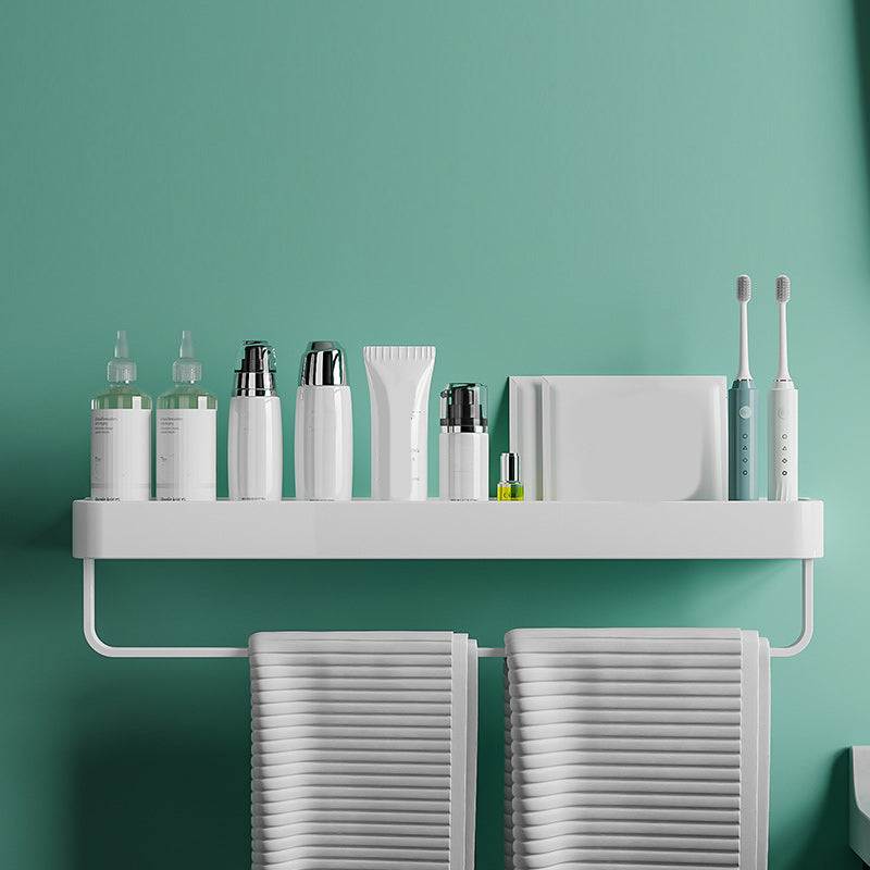Kit de herrajes moderno para organizador de baño de aluminio para baños domésticos