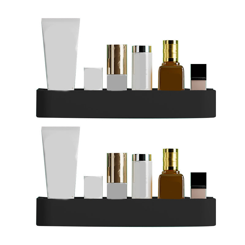 Kit de herrajes moderno para organizador de baño de aluminio para baños domésticos