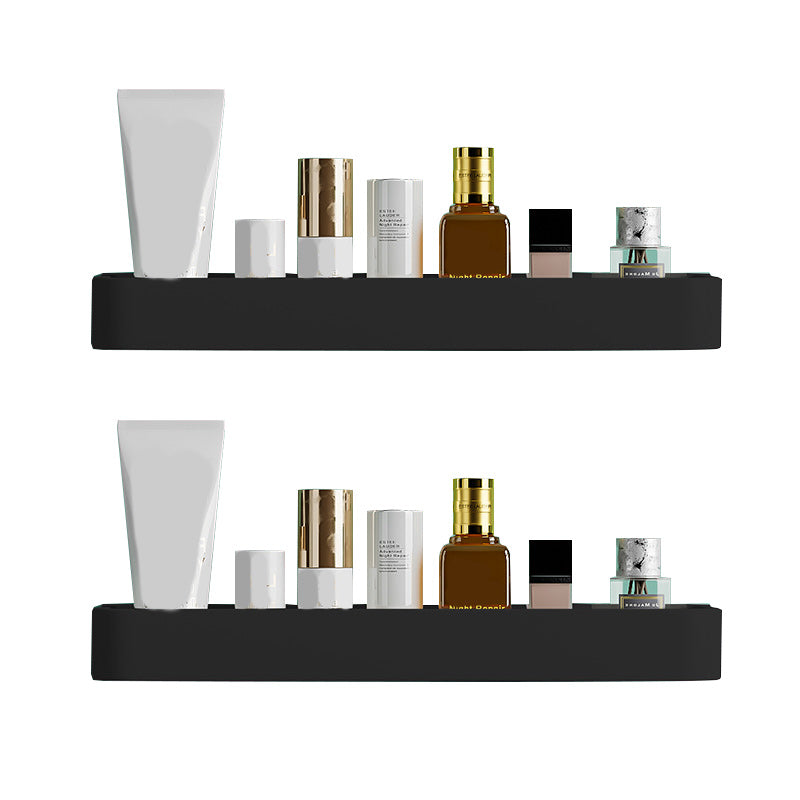 Kit de herrajes moderno para organizador de baño de aluminio para baños domésticos