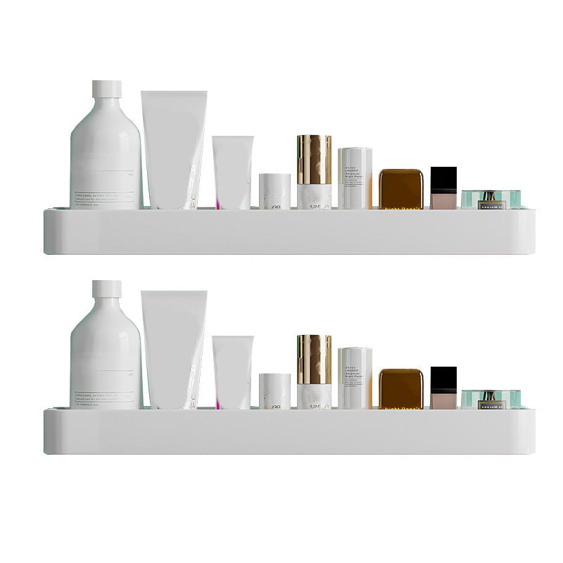 Kit de herrajes moderno para organizador de baño de aluminio para baños domésticos