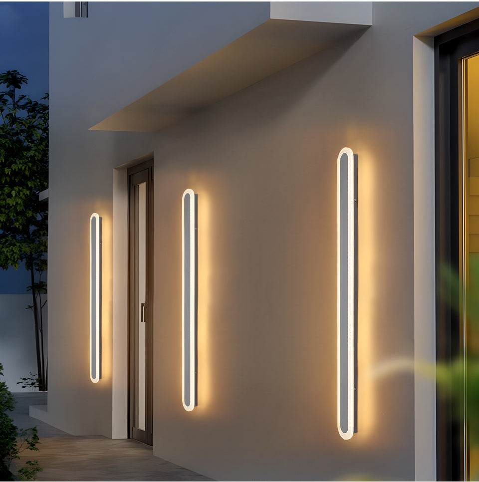 SolaraGuard Luz LED de Pared para Exterior con Sensor de Movimiento IP65 Impermeable