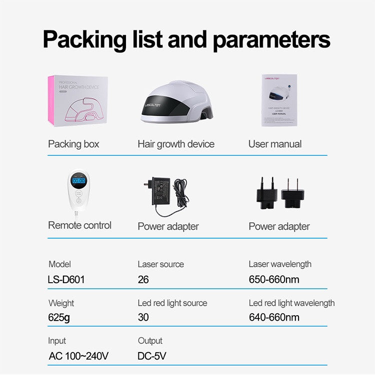 NovaFollicle LED Growth Helmet For Hair Regrowth Device