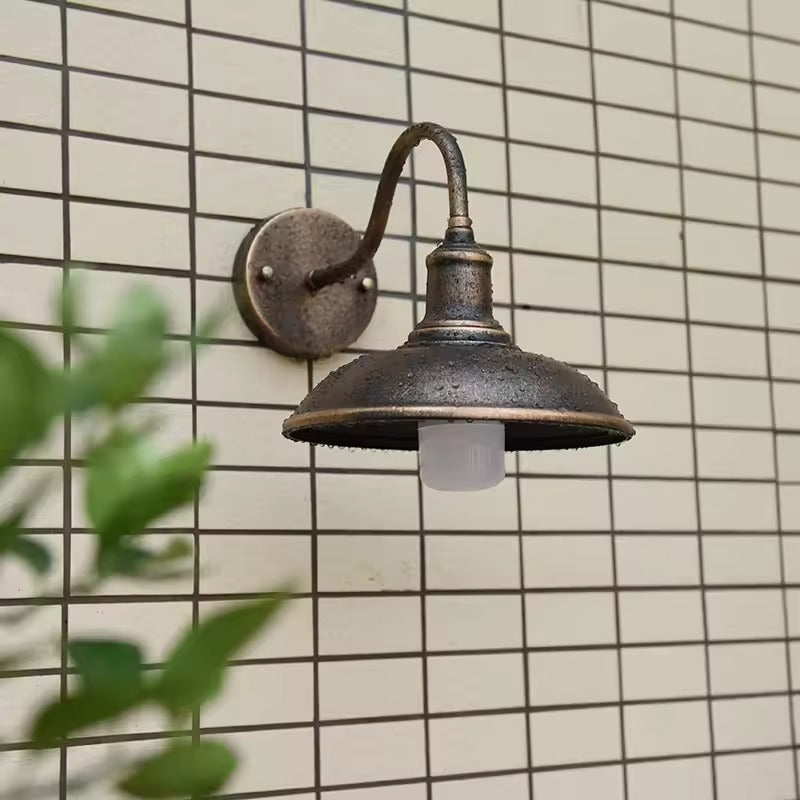 Willowcrest Weatherproof Exterior Wall Light For Warm LED Glow