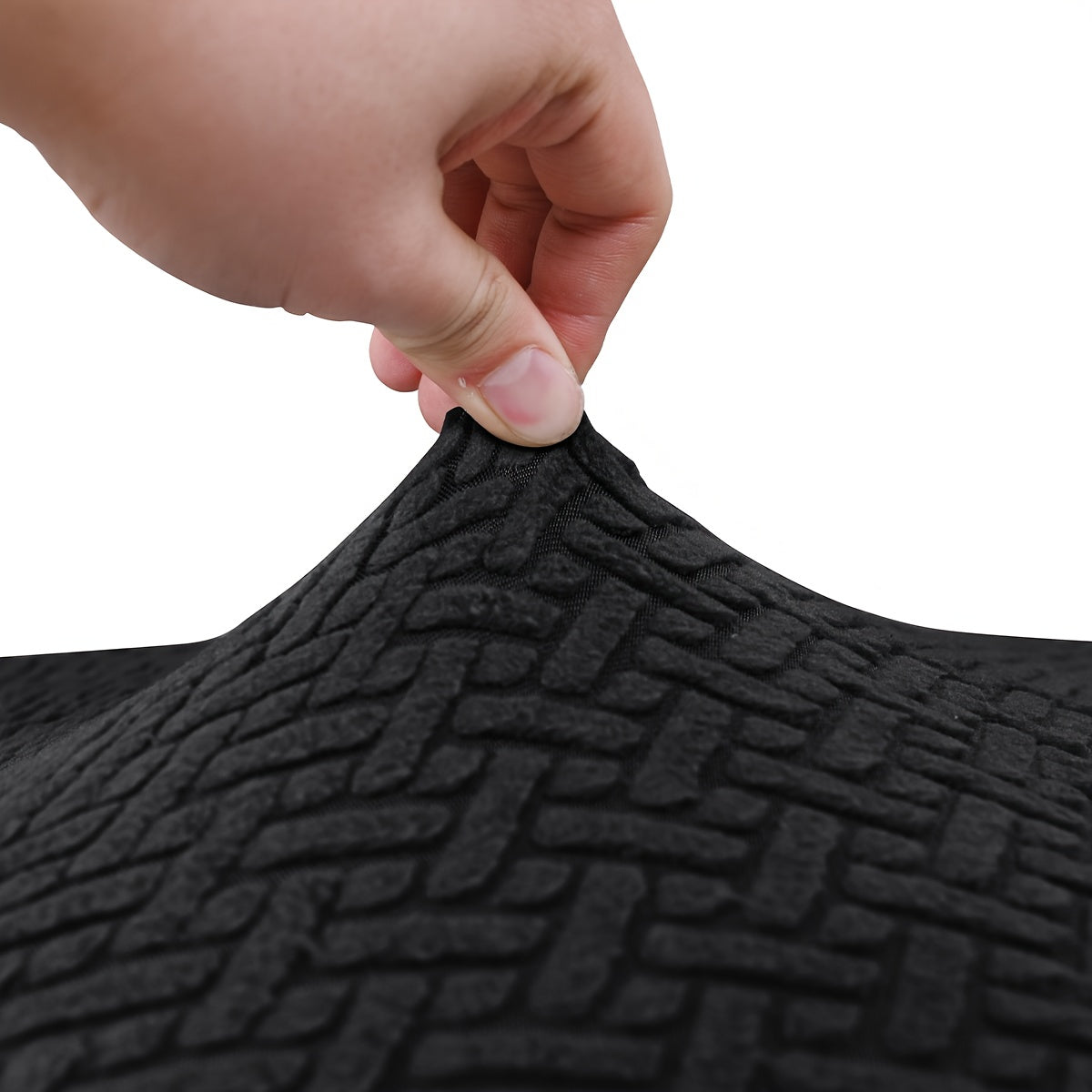 OfficeGuard Elastic Split Chair Back Cover Set For Clean Look