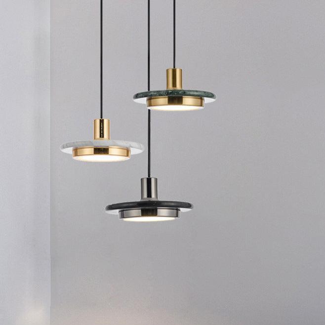 Lámpara Colgante de Mármol Lyria para Cocina, Diseño Moderno Minimalista