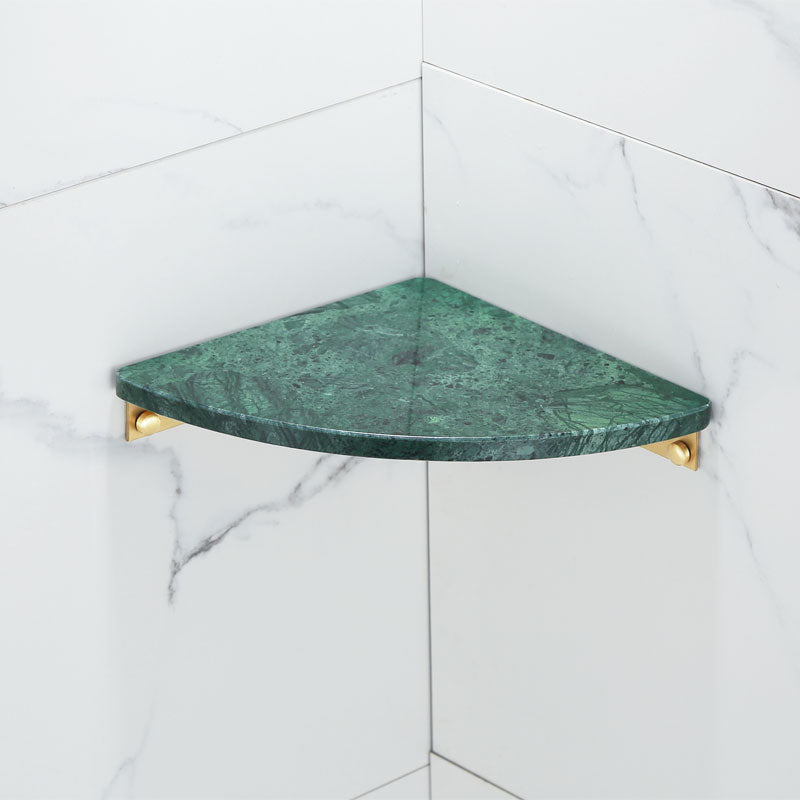 Polished Brass Bath Accessory Set With Marble Hardware For Coordinated Decor
