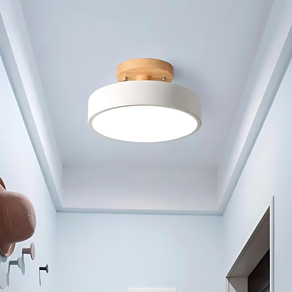 Plafoniera LED Moderna Compatta NovaLux con Luce Calda