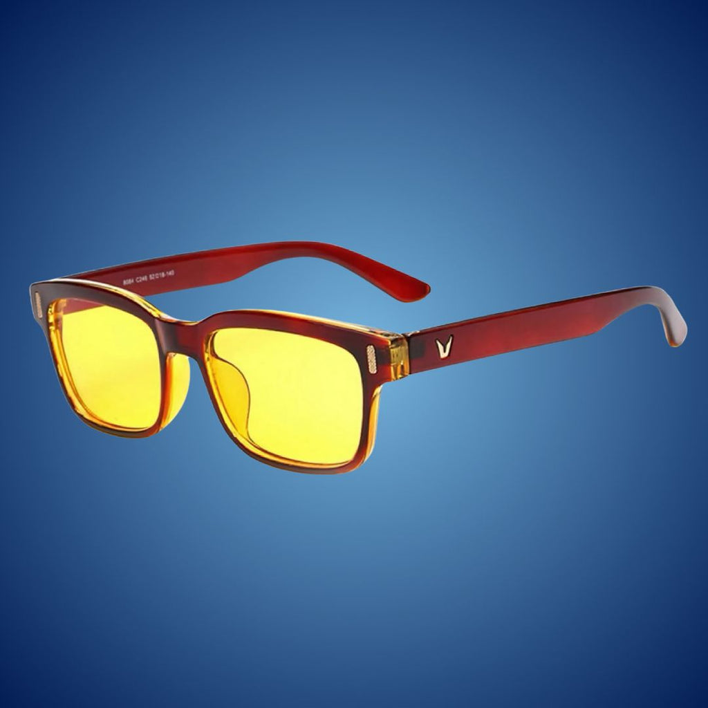 Occhiali EyeShield Pro per luce blu con protezione UV per migliorare la qualità del sonno e alleviare l'affaticamento degli occhi