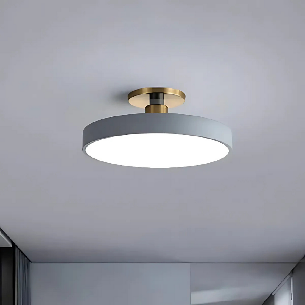 Nordora nordische LED-Deckenleuchte mit warmem Ambientelicht