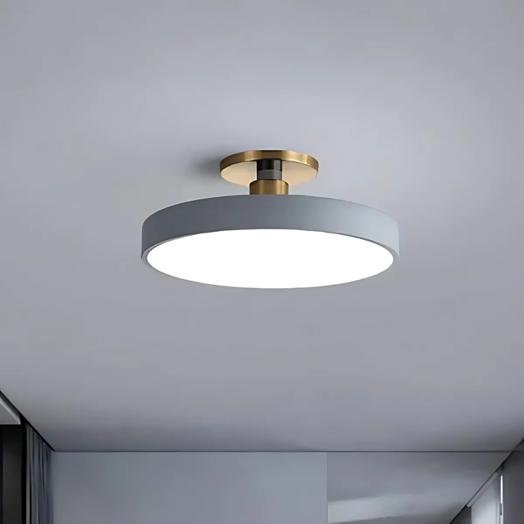 Nordora nordische LED-Deckenleuchte mit warmem Ambientelicht