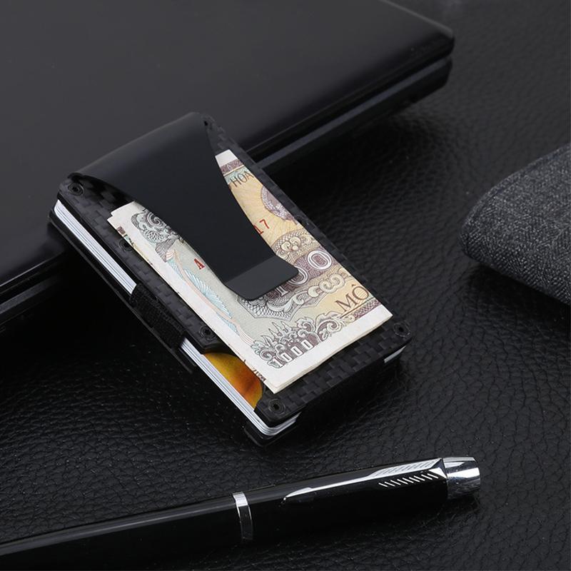 Porte-cartes Ridge en fibre de carbone, mince pour un usage quotidien